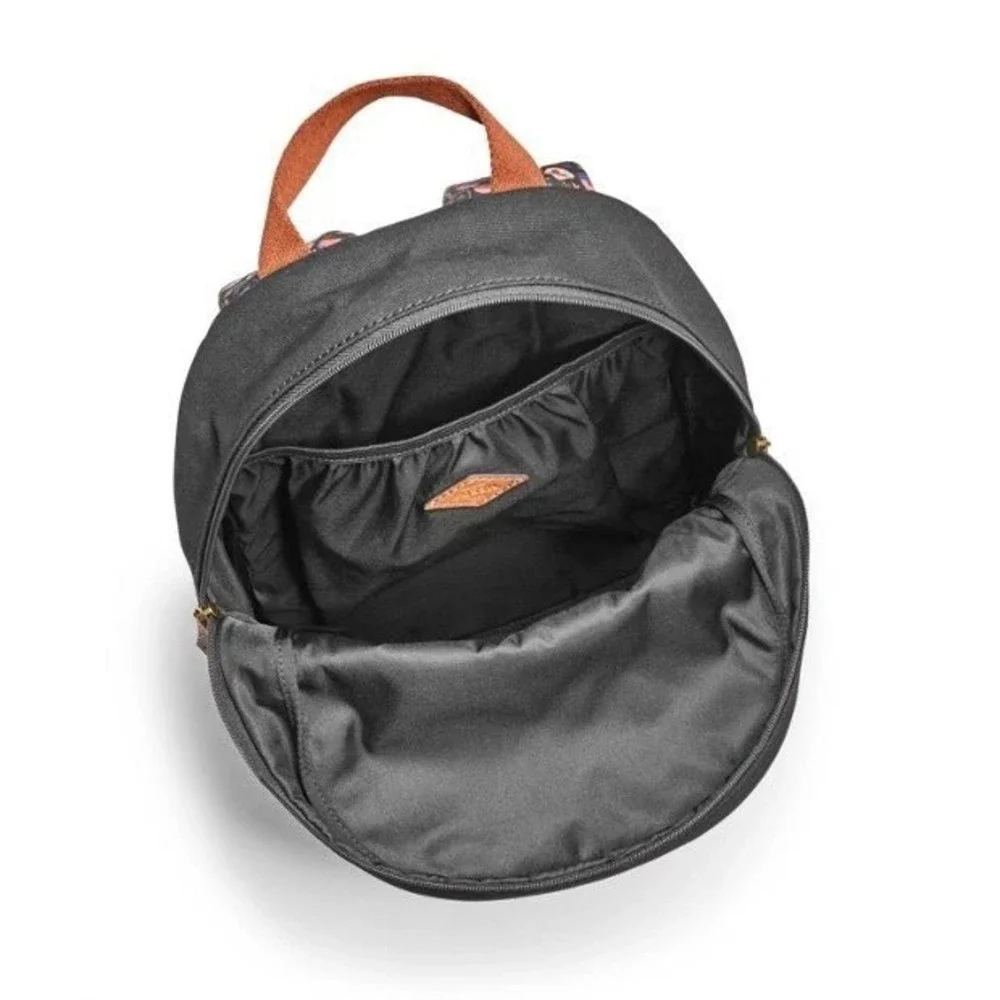 Fossil Black Floral Phoebe backpack‎ Desertcart purse backpack pack bag unisex M